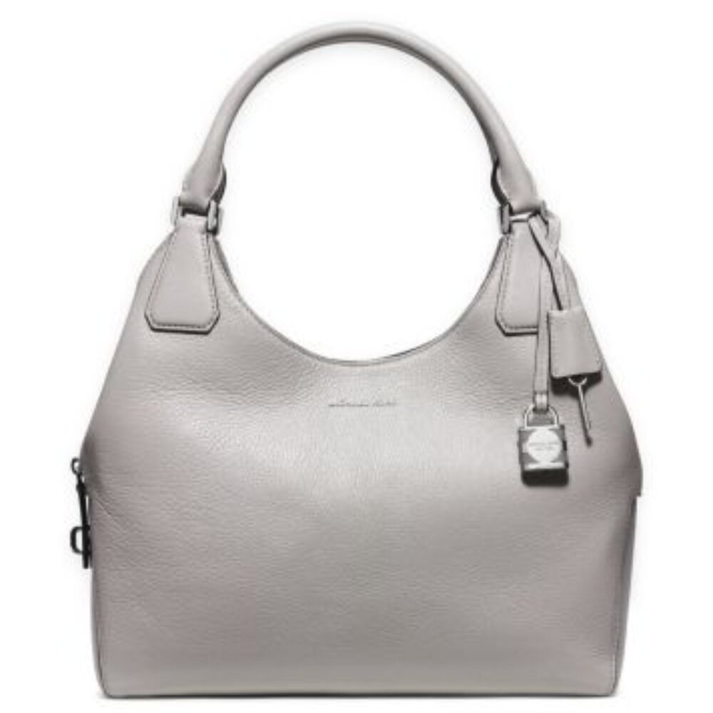 Michael Kors Camille Large Pebbled Leather Satchel